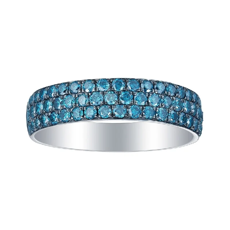 Blue Diamond Ring (Blue Diamond 0.97 cts.)