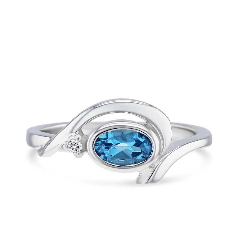 Waves Ring