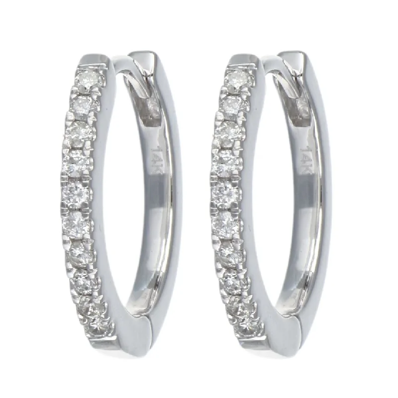 White Diamond Earrings (White Diamond 0.06 cts.)