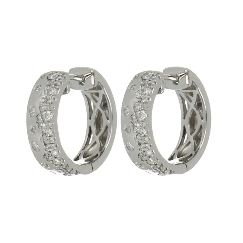 White Diamond Earrings (White Diamond 0.5 cts.)