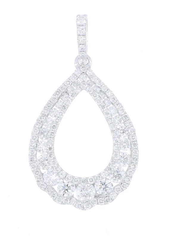 White Diamond Ladies Pendant (White Diamond 0.93 cts.)