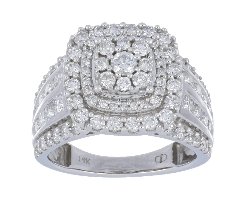 White Diamond Ladies Ring (White Diamond 2 cts.)