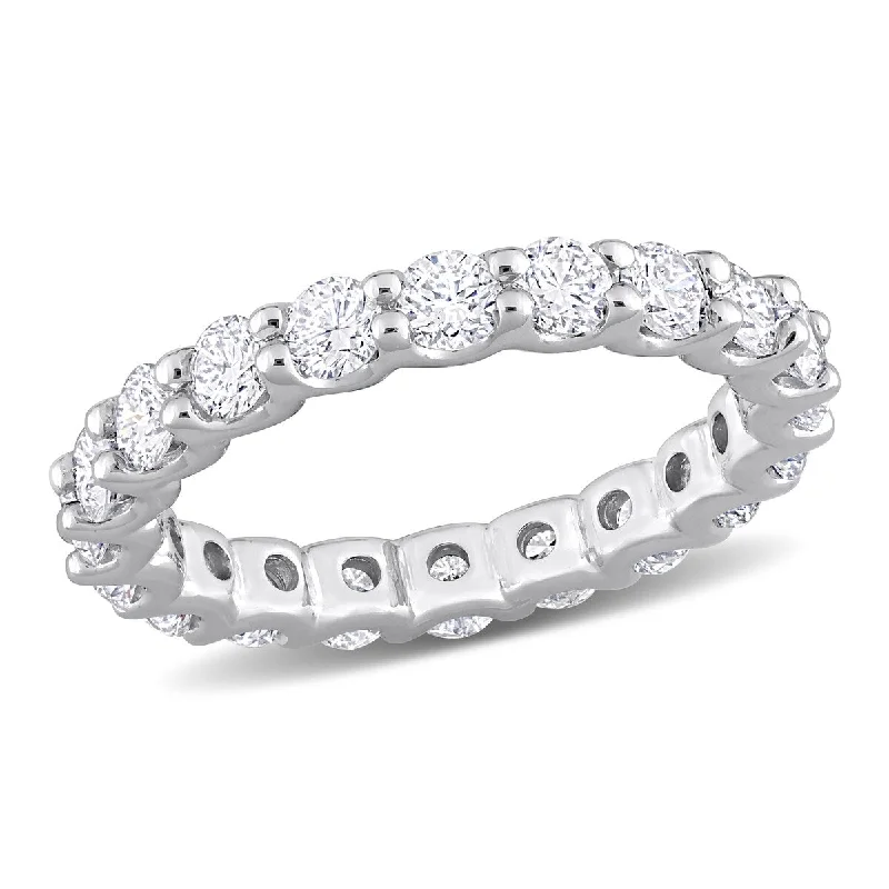 Created Forever 2ct TW Lab-Grown Diamond Eternity Band in 14k White Gold