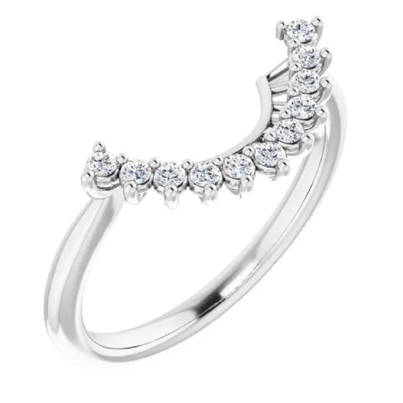 BEVERLY-ANN | Women's Diamond Wedding Ring | Contour | Starburst