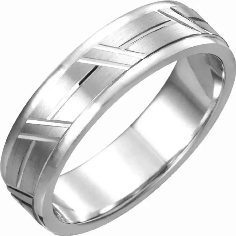 KASON | Men's Wedding Ring | 14K Gold | 6mm